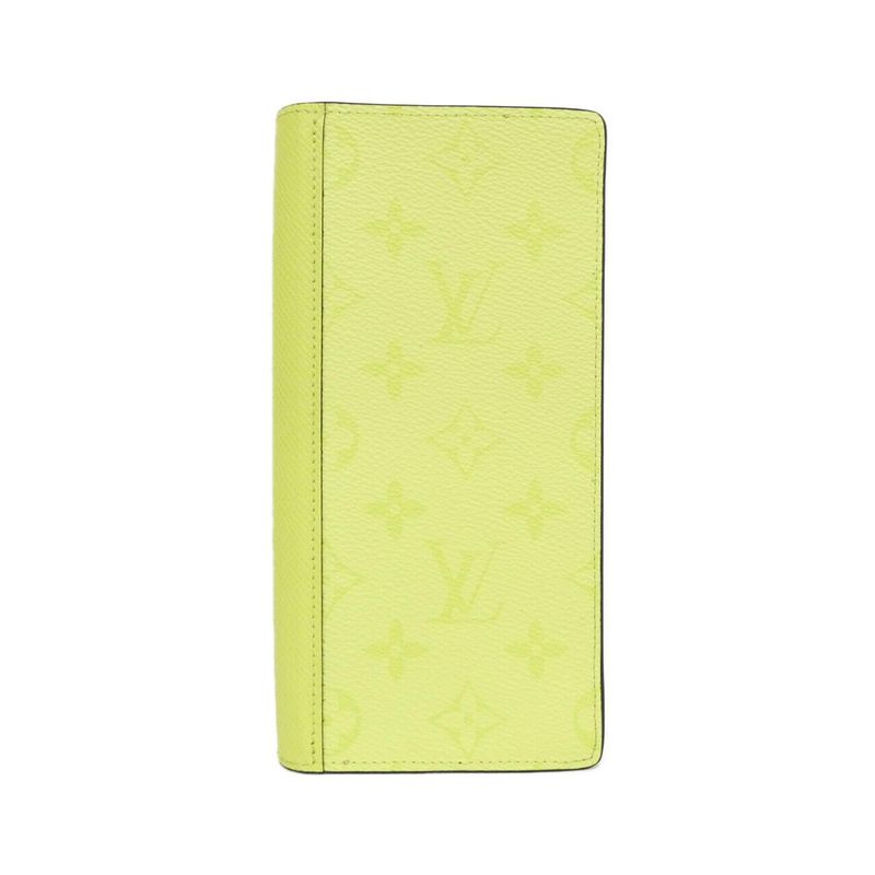 Louis Vuitton Taiga Llama Portefeuille Brazza M14131 Wallet