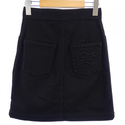 Fendi Calligraphy Flq547 AGT8 Skirt