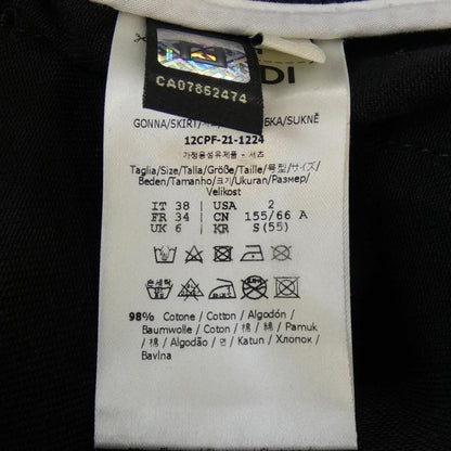 Fendi Calligraphy Flq547 AGT8 Skirt