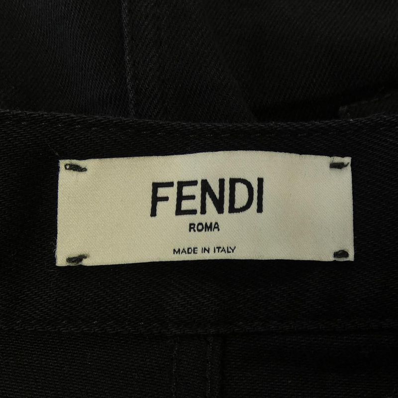 Fendi Calligraphy Flq547 AGT8 Skirt