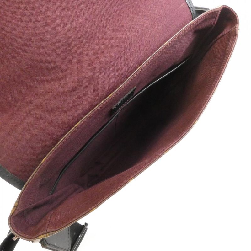 Louis Vuitton Monogram Macassar Bath MM M56715 Shoulder Bag