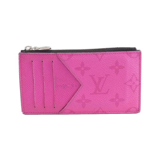 Louis Vuitton Taiga Llama Coin Card Holder M30777 Coin Case