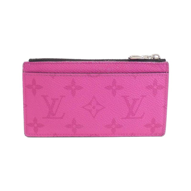 Louis Vuitton Taiga Llama Coin Card Holder M30777 Coin Case