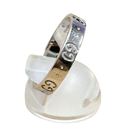 Gucci Icon No 18 Icon Ring 18k White Gold Ring / Ring Gucci White