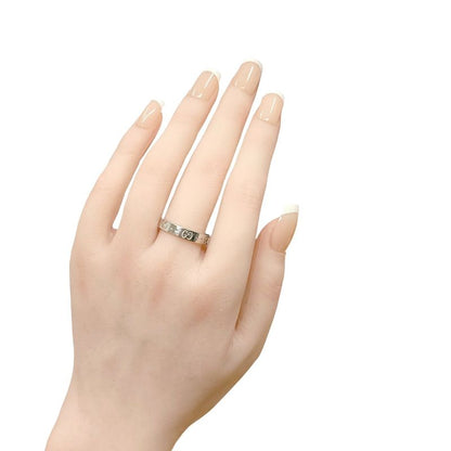 Gucci Icon No 18 Icon Ring 18k White Gold Ring / Ring Gucci White