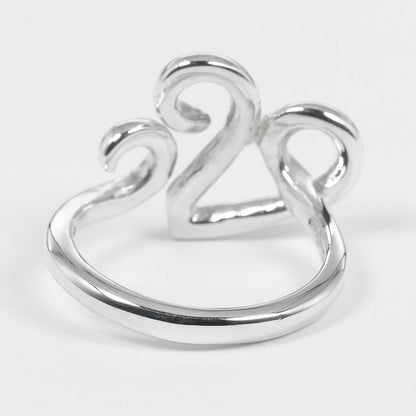 Tiffany & Co Aries Zodiac Aries 925 Silver 9.5 Ladies 3.5g Ring