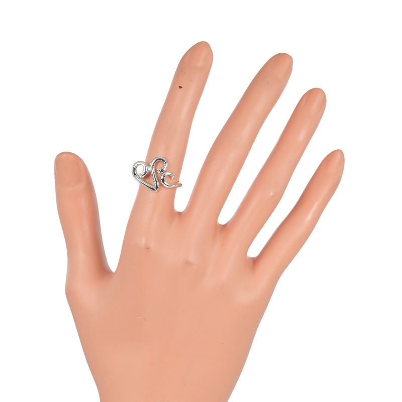 Tiffany & Co Aries Zodiac Aries 925 Silver 9.5 Ladies 3.5g Ring