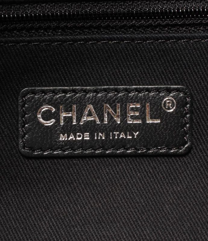 Chanel Chain Shoulder Bag Tote Bag Shoulder Silver Hardware Canvas Deauville PM