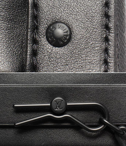 Louis Vuitton Clutch Bag Second Bag Monogram Eclipse Pochette Steamer M80107