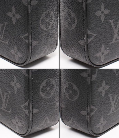 Louis Vuitton Clutch Bag Second Bag Monogram Eclipse Pochette Steamer M80107