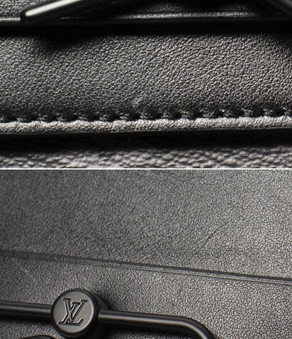 Louis Vuitton Clutch Bag Second Bag Monogram Eclipse Pochette Steamer M80107