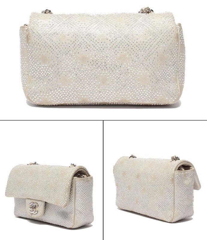 Chanel Chain Shoulder Bag Shoulder Crossbody Stone Single Chain Single Flap