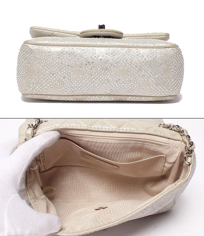 Chanel Chain Shoulder Bag Shoulder Crossbody Stone Single Chain Single Flap