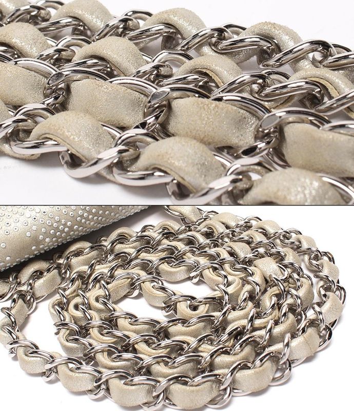 Chanel Chain Shoulder Bag Shoulder Crossbody Stone Single Chain Single Flap