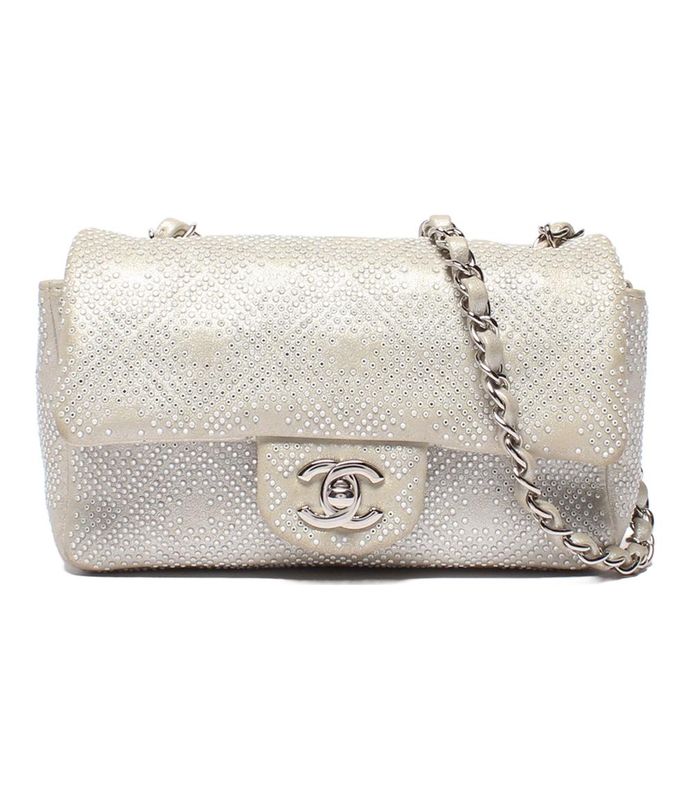 Chanel Chain Shoulder Bag Shoulder Crossbody Stone Single Chain Single Flap