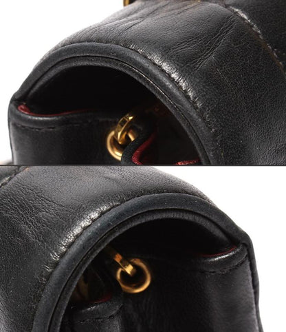 Chanel Chain Shoulder Bag Diana Lambskin 2nd Gold Hardware Single Flap Single