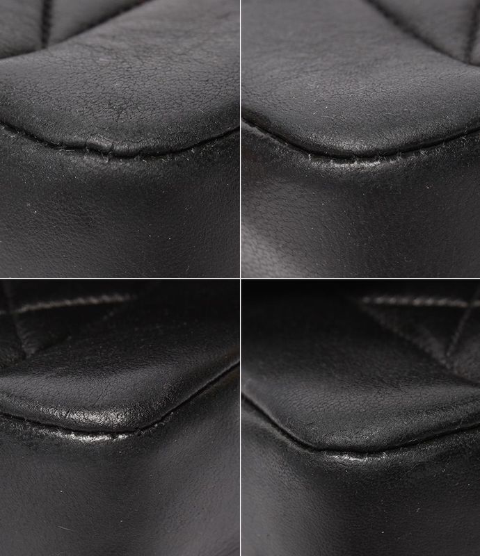 Chanel Chain Shoulder Bag Diana Lambskin 2nd Gold Hardware Single Flap Single