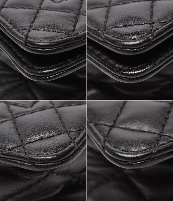 Chanel Chain Shoulder Bag Boy Chanel 28 Silver Hardware Cancer Metallic