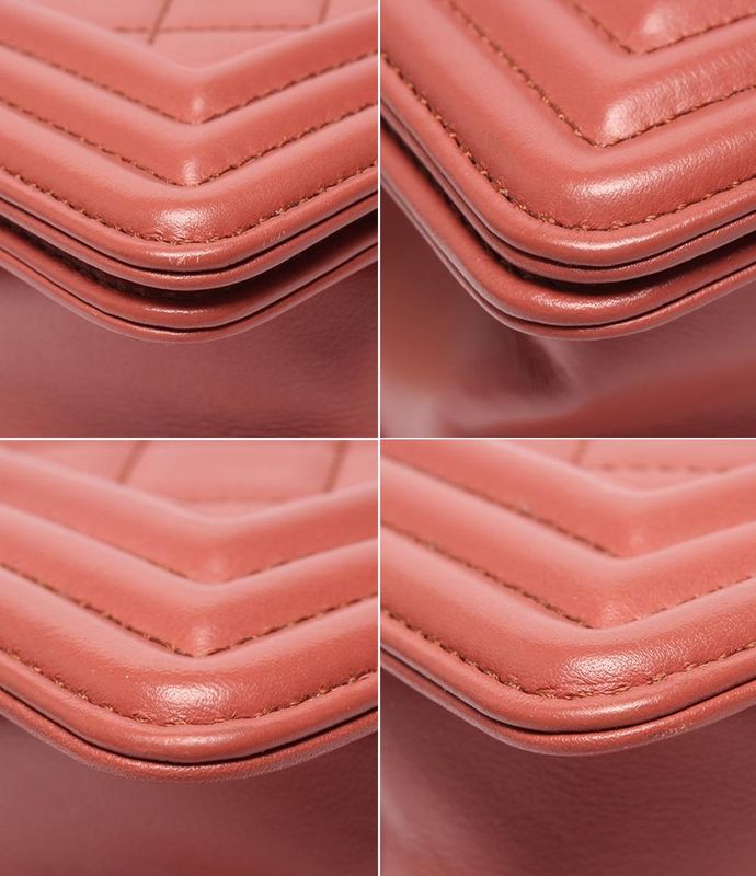 Chanel Chain Shoulder Bag Gold Hardware Lambskin Boy Chanel 25 Women Chanel