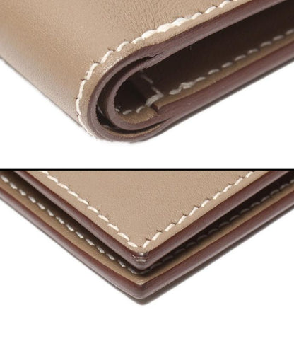 Hermes Bifold Wallet Engraved W Silk Quin Citizen Twill Compact Men's Hermes