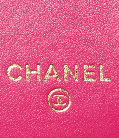 Matelasse Chanel Trifold Wallet Gold Hardware Caviar Skin Small Flap Wallet