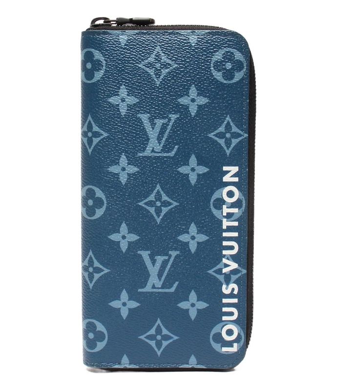 Monogram Louis Vuitton Round Zipper Long Wallet Zippy Wallet Vertical M82799