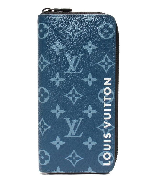 Monogram Louis Vuitton Round Zipper Long Wallet Zippy Wallet Vertical M82799