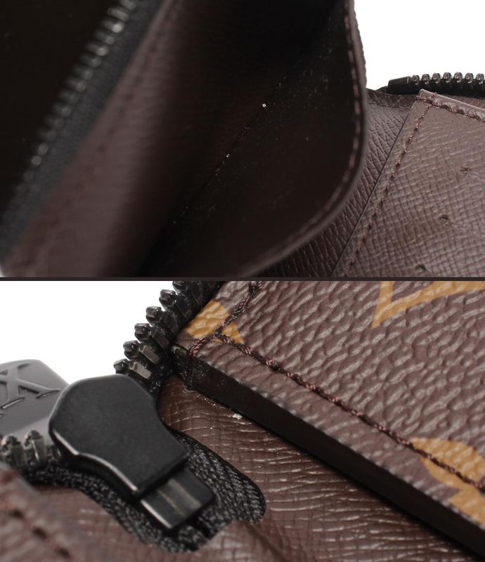 Monogram Louis Vuitton Round Zipper Long Wallet Zippy Wallet Vertical M82799