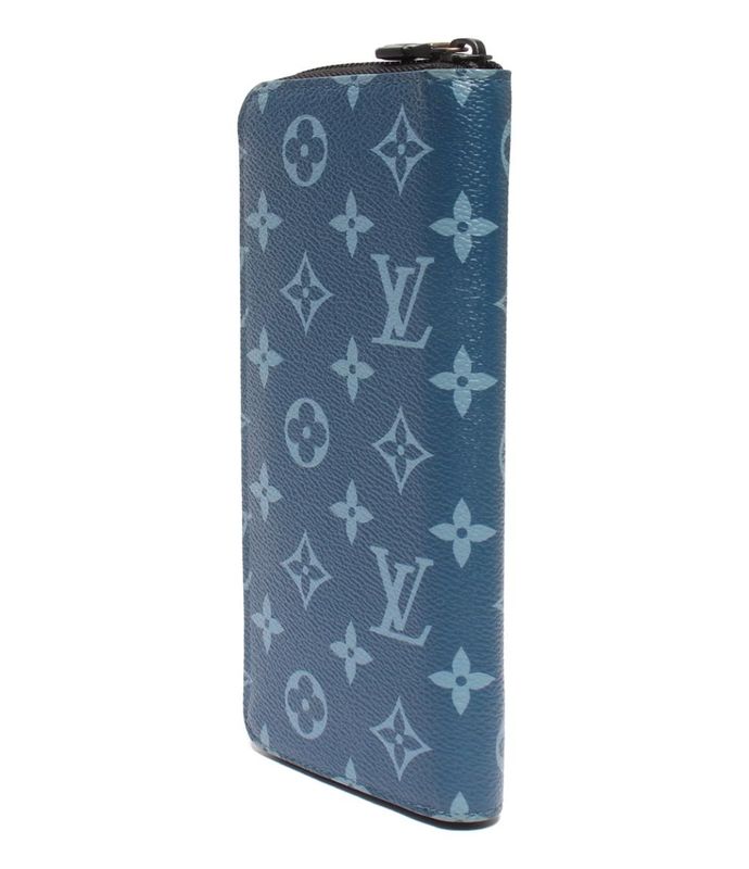 Monogram Louis Vuitton Round Zipper Long Wallet Zippy Wallet Vertical M82799