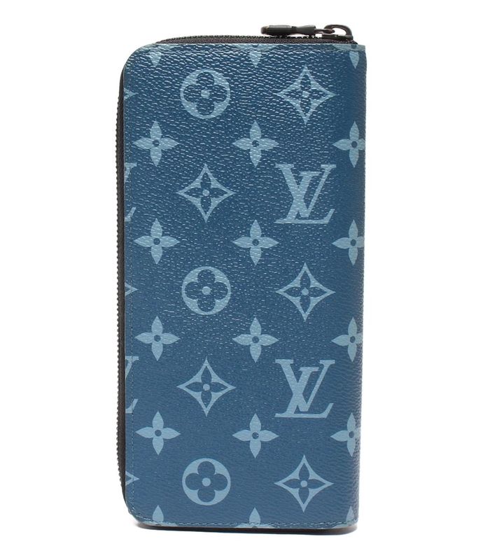 Monogram Louis Vuitton Round Zipper Long Wallet Zippy Wallet Vertical M82799