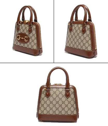 Gucci 2way Handbag Shoulder Bag Crossbody Horsebit 1955 GG Supreme 640716