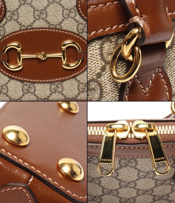 Gucci 2way Handbag Shoulder Bag Crossbody Horsebit 1955 GG Supreme 640716