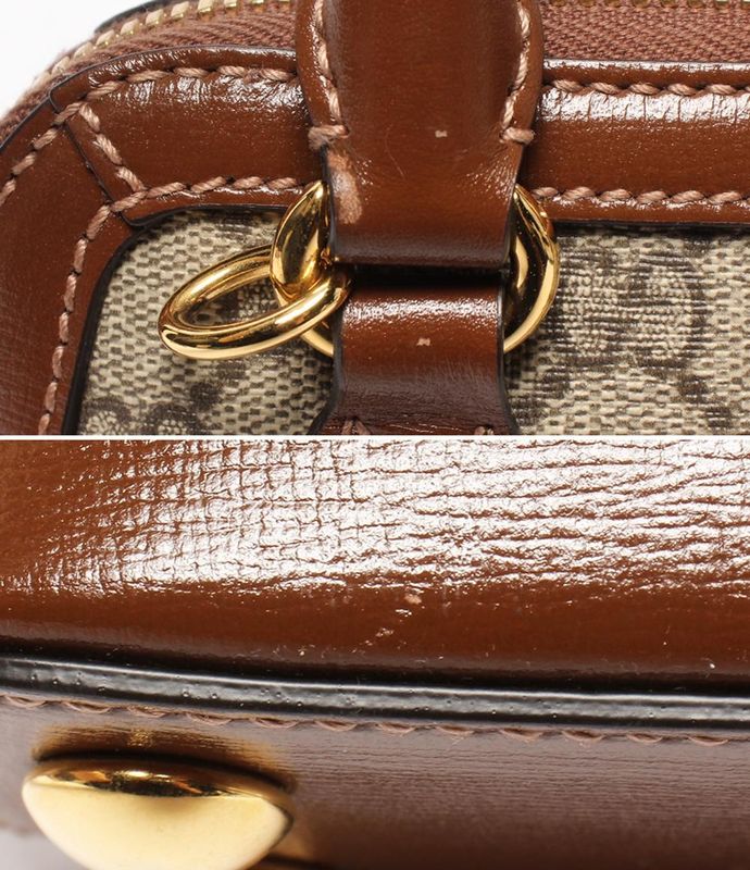 Gucci 2way Handbag Shoulder Bag Crossbody Horsebit 1955 GG Supreme 640716