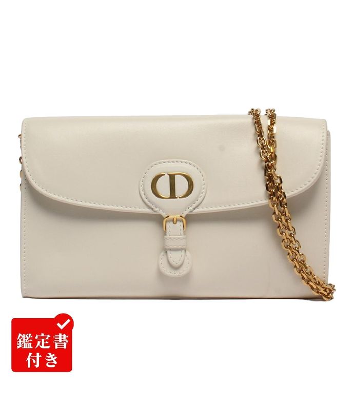Christian Dior 2way Chain Shoulder Bag Clutch Bag Crossbody 93ma1222 Women