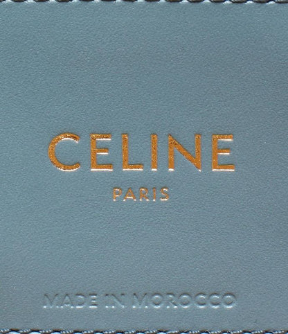 Celine 2-way Basket Bag Tote Bag Shoulder Bag Raffia Calfskin Classic Pannier