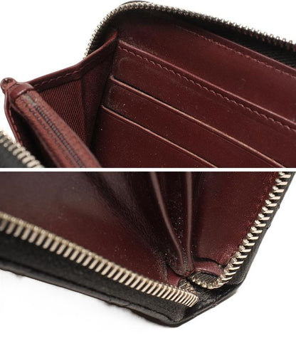 Chanel Round Zipper Long Wallet Silver Hardware Women's Chanel