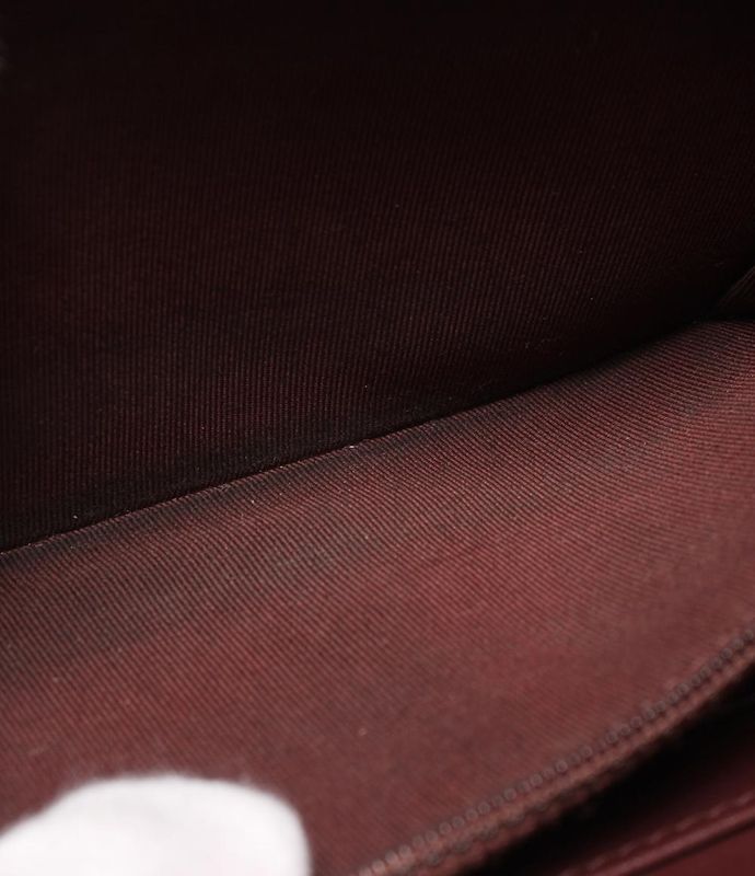 Chanel Round Zipper Long Wallet Silver Hardware Women's Chanel