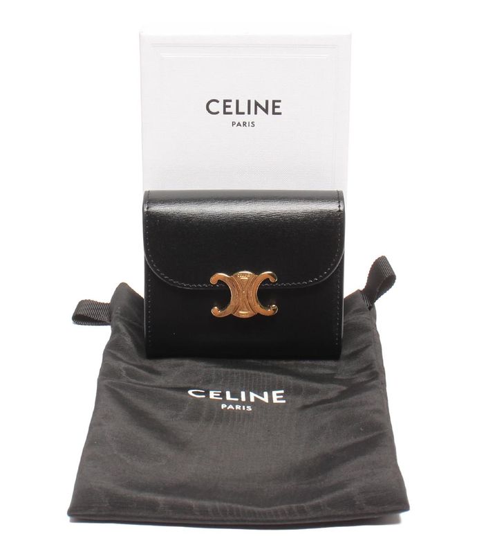 Celine Small Flap Wallet Trifold Wallet Women's Celine