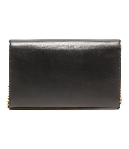 Yves Saint Laurent 2-Way Chain Shoulder Wallet Bag Clutch Bag Women's Yves