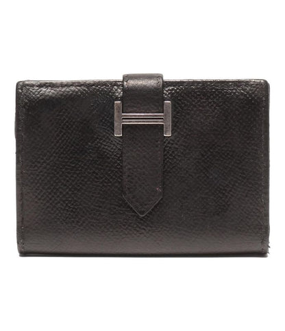 Hermes Card Case M Engraved Silver Hardware Bearn Ladies Hermes