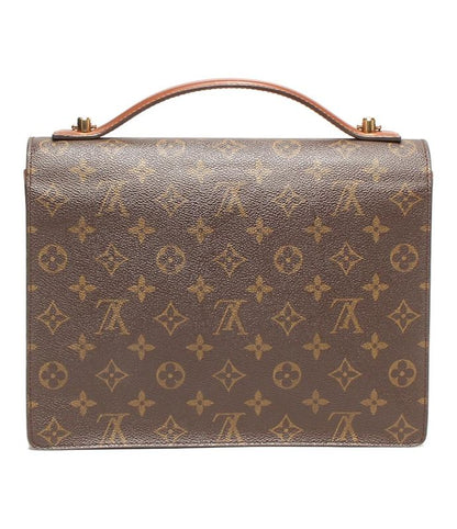Louis Vuitton 2way Handbag Shoulder Bag Crossbody Business Bag Monceau Monogram