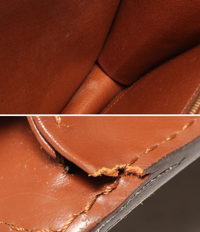 Louis Vuitton 2way Handbag Shoulder Bag Crossbody Business Bag Monceau Monogram