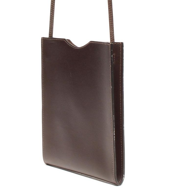 Hermes Shoulder Bag Crossbody Pochette H Engraved Ladies Hermes