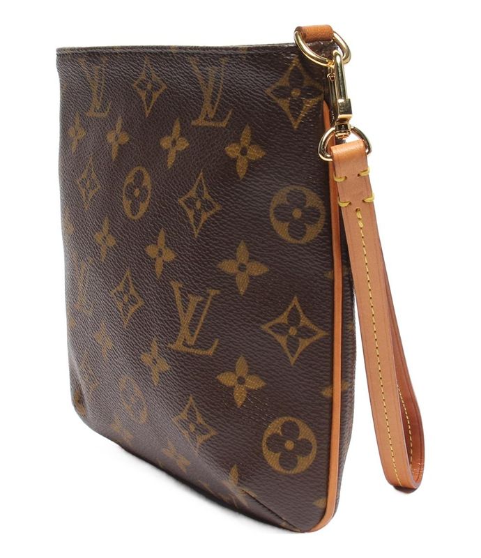 Monogram Louis Vuitton Clutch Bag Second Pouch Partition M51901 Ladies Men