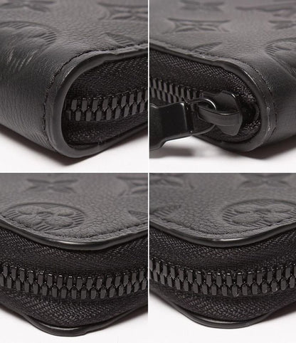 Louis Vuitton Round Zipper Long Wallet Zippy Wallet Horizontal M80333 Men's