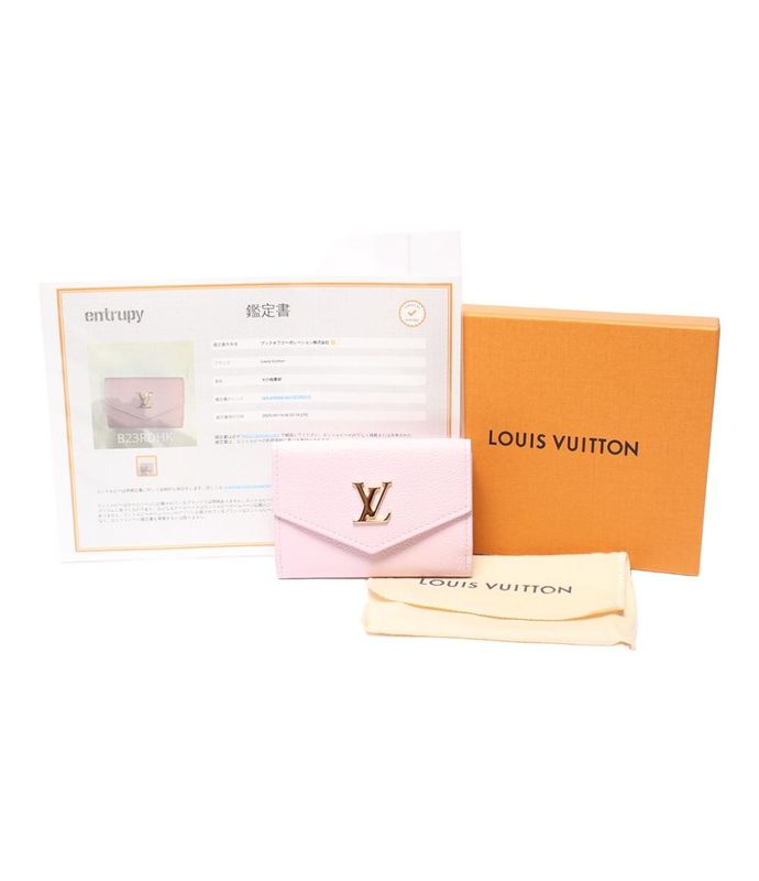 Louis Vuitton Trifold Wallet Portefeuille Lock Mini M80088 Ladies Louis Vuitton