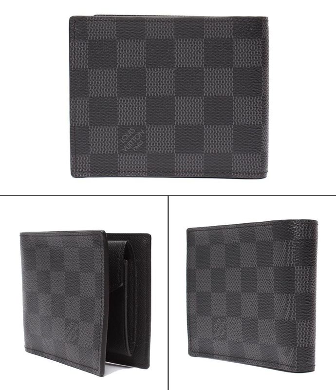 Louis Vuitton Bifold Wallet Portefeuille Marco Nm N63336 Men's Louis Vuitton