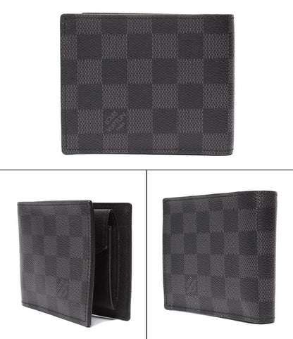 Louis Vuitton Bifold Wallet Portefeuille Marco Nm N63336 Men's Louis Vuitton