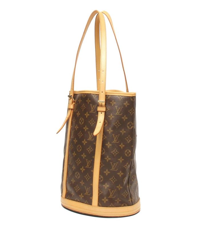 Louis Vuitton Tote Shoulder Bag Shoulder Bag Bucket GM Monogram M42236 Women