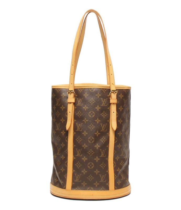 Louis Vuitton Tote Shoulder Bag Shoulder Bag Bucket GM Monogram M42236 Women